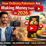 How to make money from YouTube in Pakistan 2026